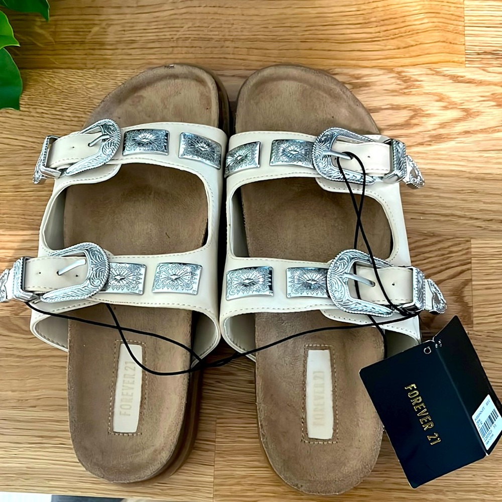 Forever 21 Boho/Western Style Sandals, NEW w/tags, size 6.5